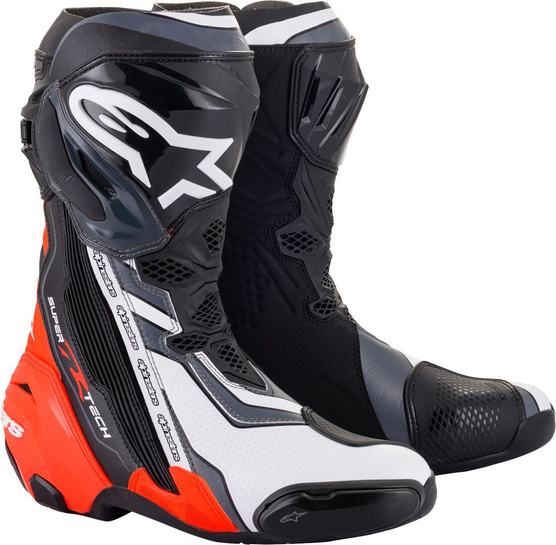 Alpinestars Supertech R Black Grey Red : Delivery in 10 Days 